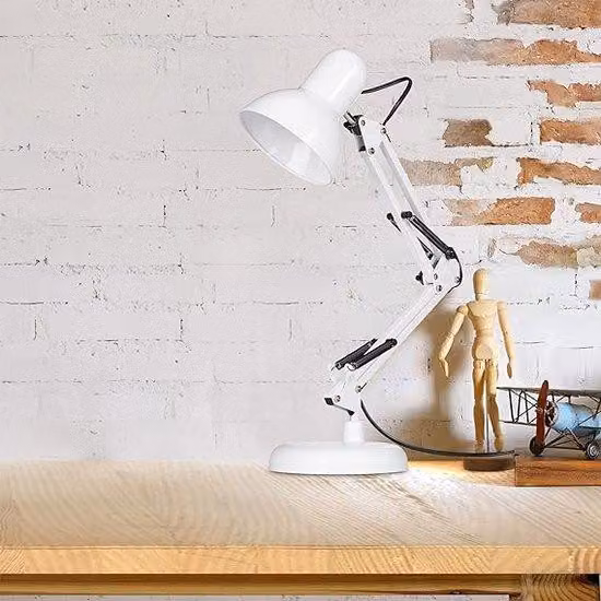 Lampada da lavoro a LED - Protezione dai raggi UV - Lampada da ufficio salvaspazio