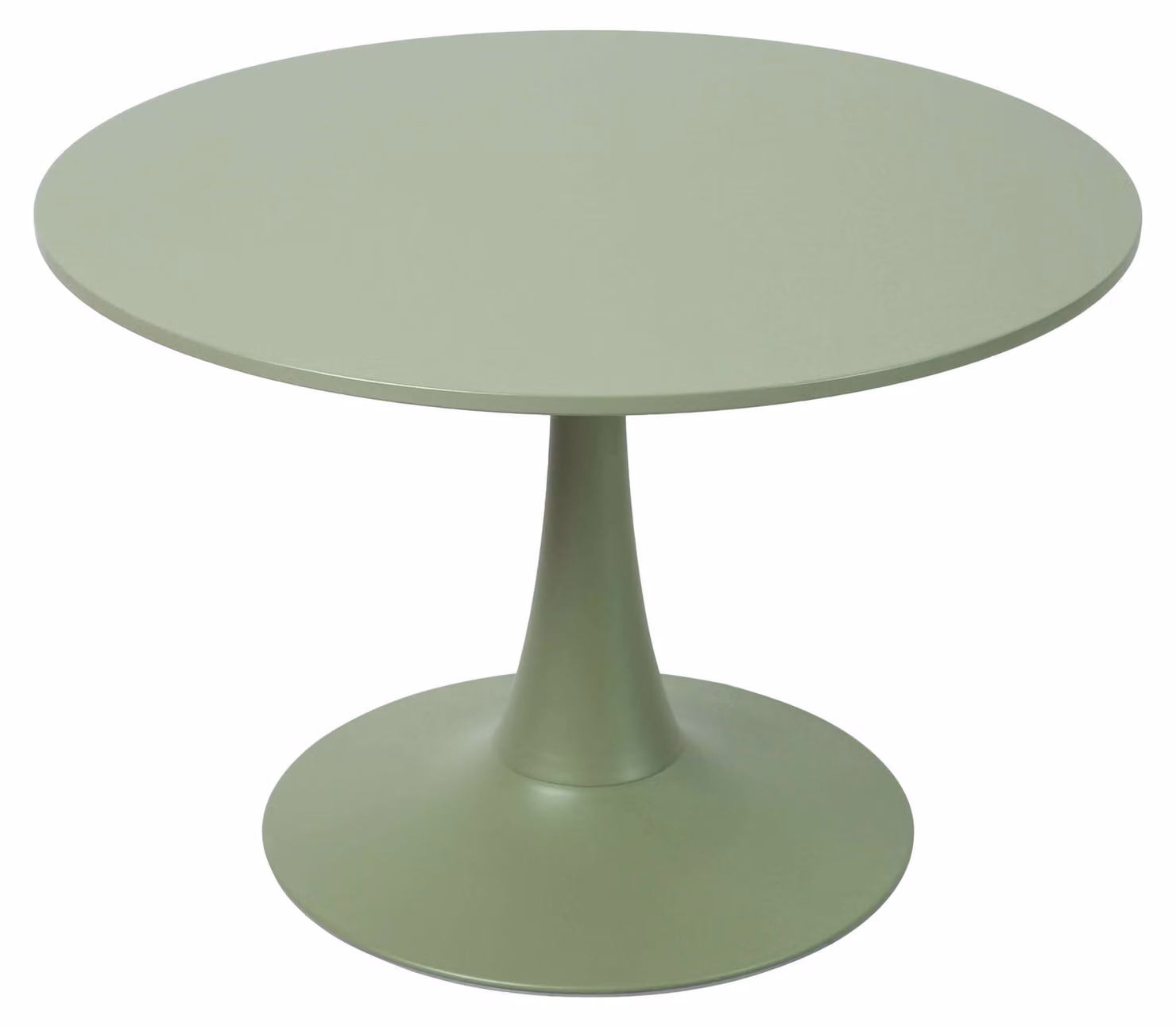 Tavolino rotondo, diametro 70 cm, verde - Oviala Fancy