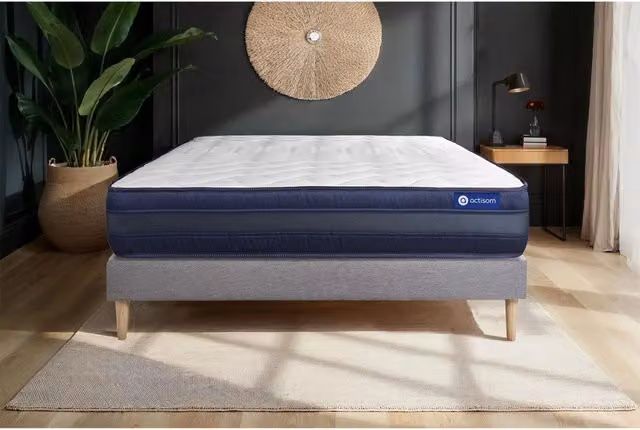 Kit rete e materasso matrimoniale Actimemo tech 140x220cm - Spessore : 24cm- memory foam- molto rigido