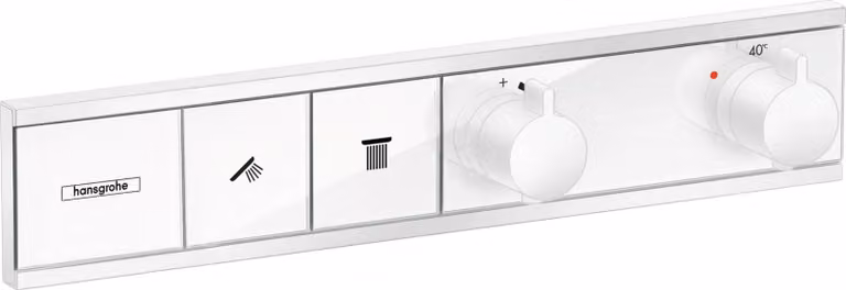 Thermostat RainSelect de la taille d'une main, dissimulé pour 2 consommateurs, 15380700, 15380700