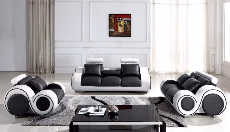 Design Sessel Leder Fernseher Couch 1 Sitzer Sofa Relax Luxus Polster Einsitzer