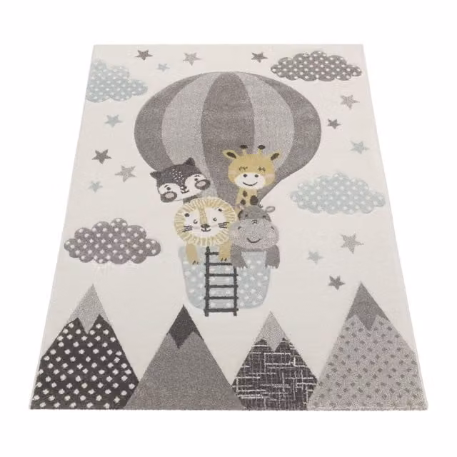 Tappeto per bambini Kosmos beige L: 150 cm, P: 80 cm – 1