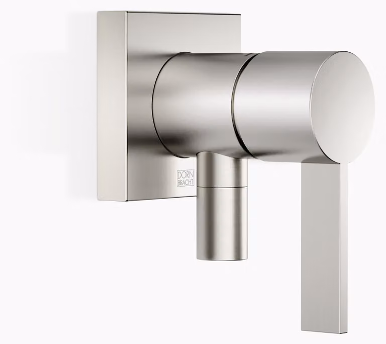 Dornbracht mitigeur monocommandé encastré avec plaques de recouvrement, avec raccordement de douche intégré, 36046970-06, 36046970-06