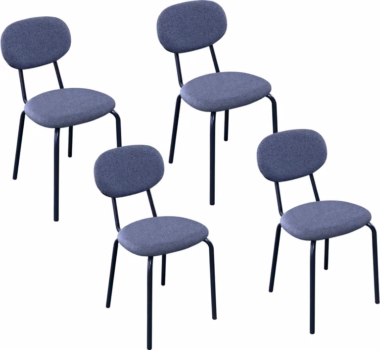 Set di 4 sedie Anella