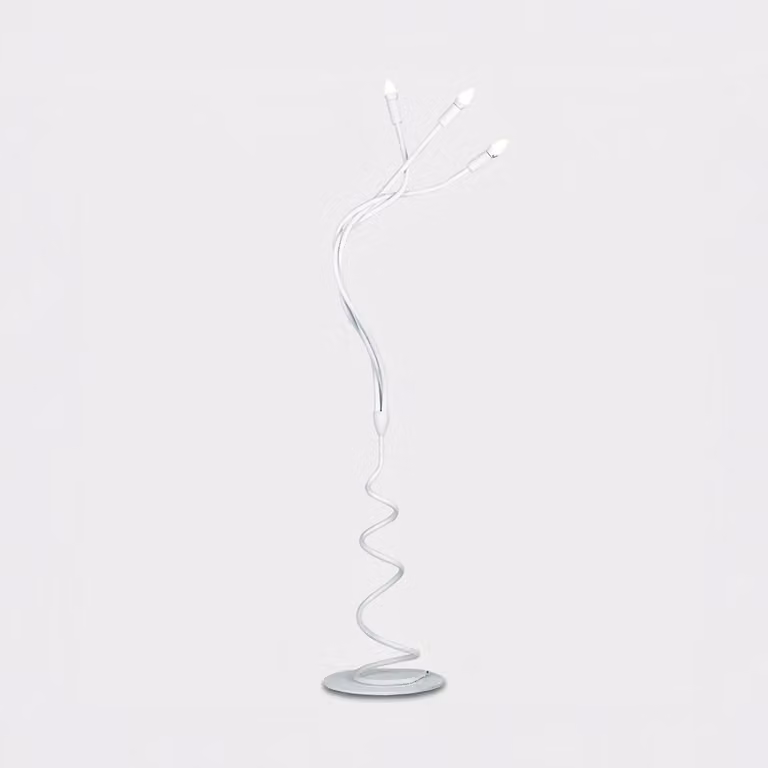 Lampada da terra LUCE Design Lover, tre luci, attacco E14, colore bianco