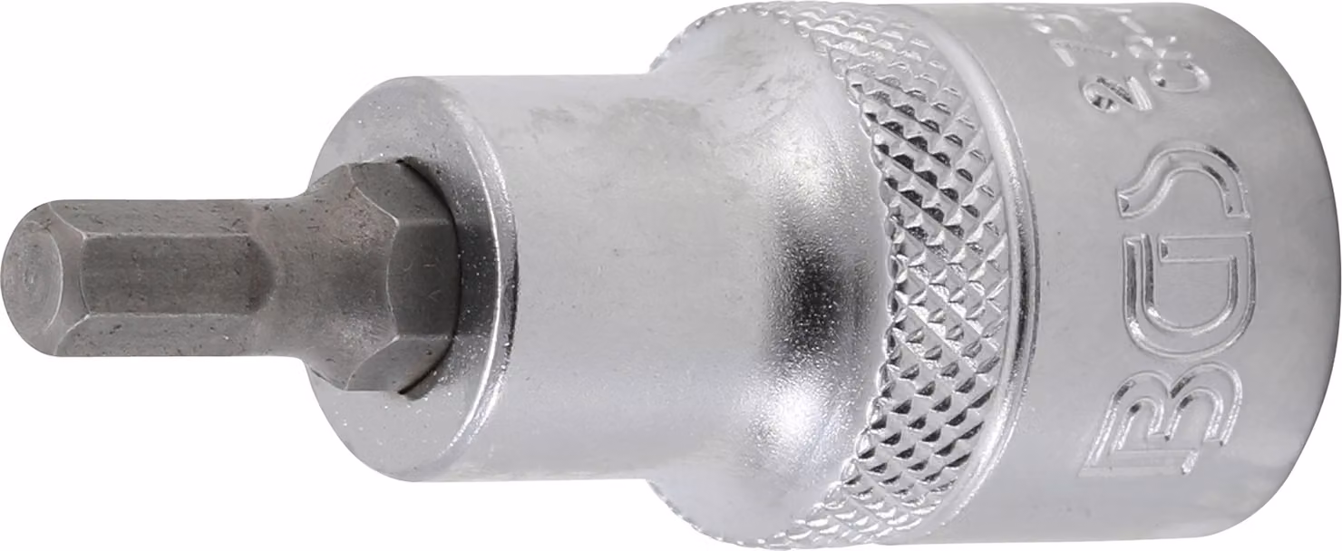 Bit BGS lunghezza attacco 55 mm attacco quadro 12,5 mm (1/2") attacco esagonale 7/32" - 2732