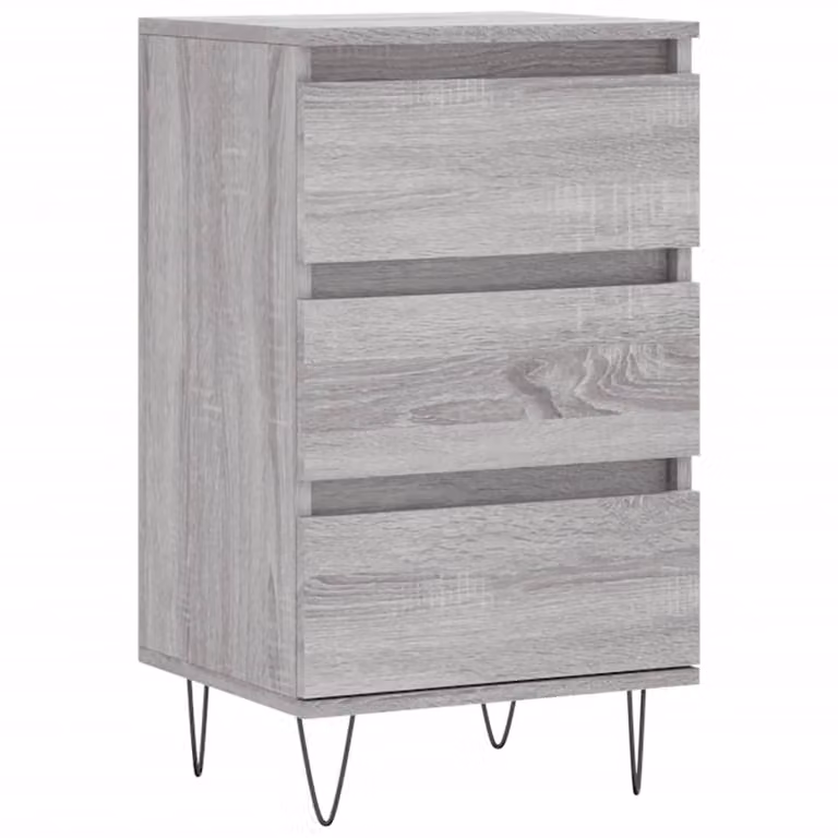Credenza Grigio Sonoma 40x35x70 cm in Legno Multistrato