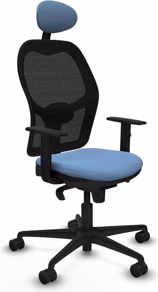Sedia da ufficio Piqueras y Crespo 1D036N1 Blu cielo