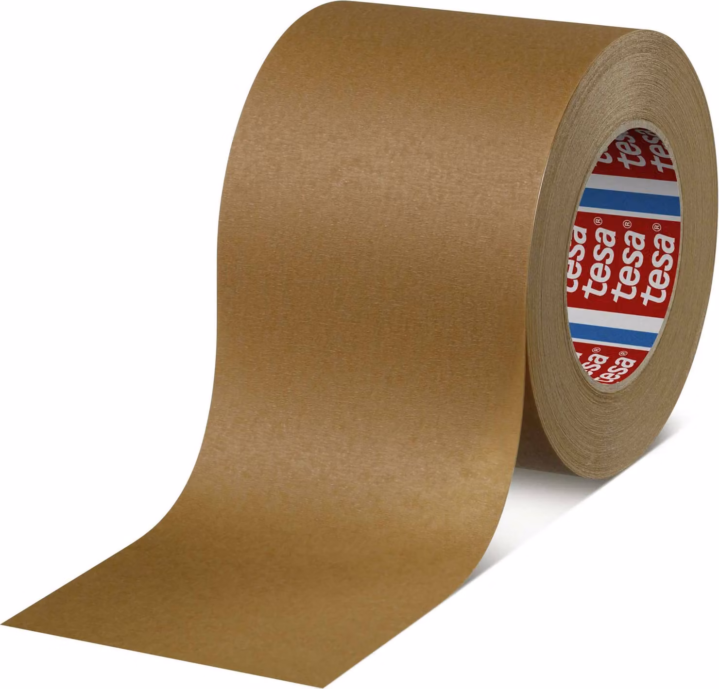 tesa 4341 Nastro di mascheratura resistente alle alte temperature per lavori di verniciatura, 50 m x 100 mm, marrone