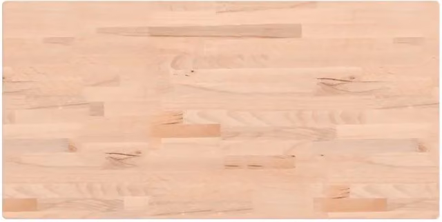 Piano Bagno in Legno Massello di Faggio CFW8000531 Beige L/P/H: 100 x 50 x 4 cm