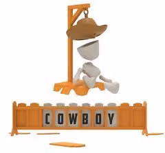 Gioco Salva il Cowboy GIOCORO' 21197625