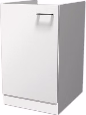 Mobile cucina sottolavello Flex-Well Lucca larghezza 50 cm bianco