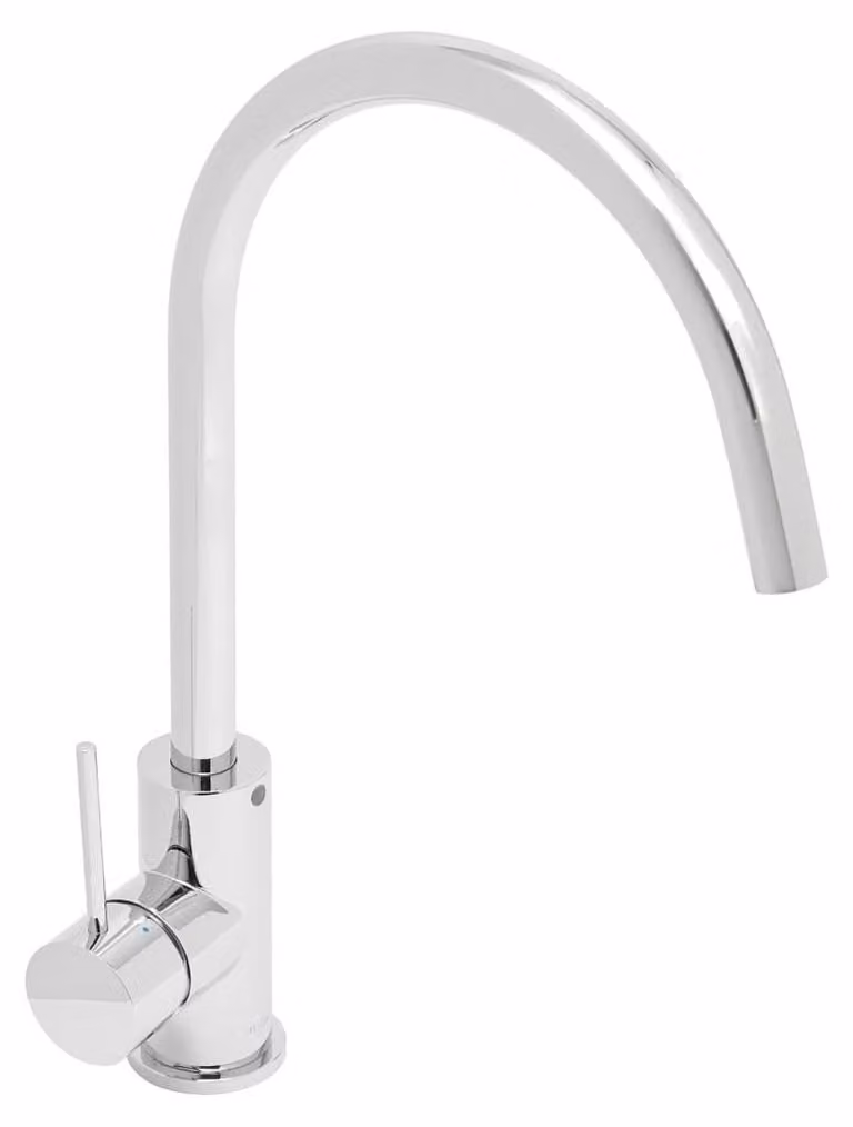 SAT Aurum Miscelatore monocomando per lavabo orientabile 36,3 cm, acciaio inossidabile, cromato