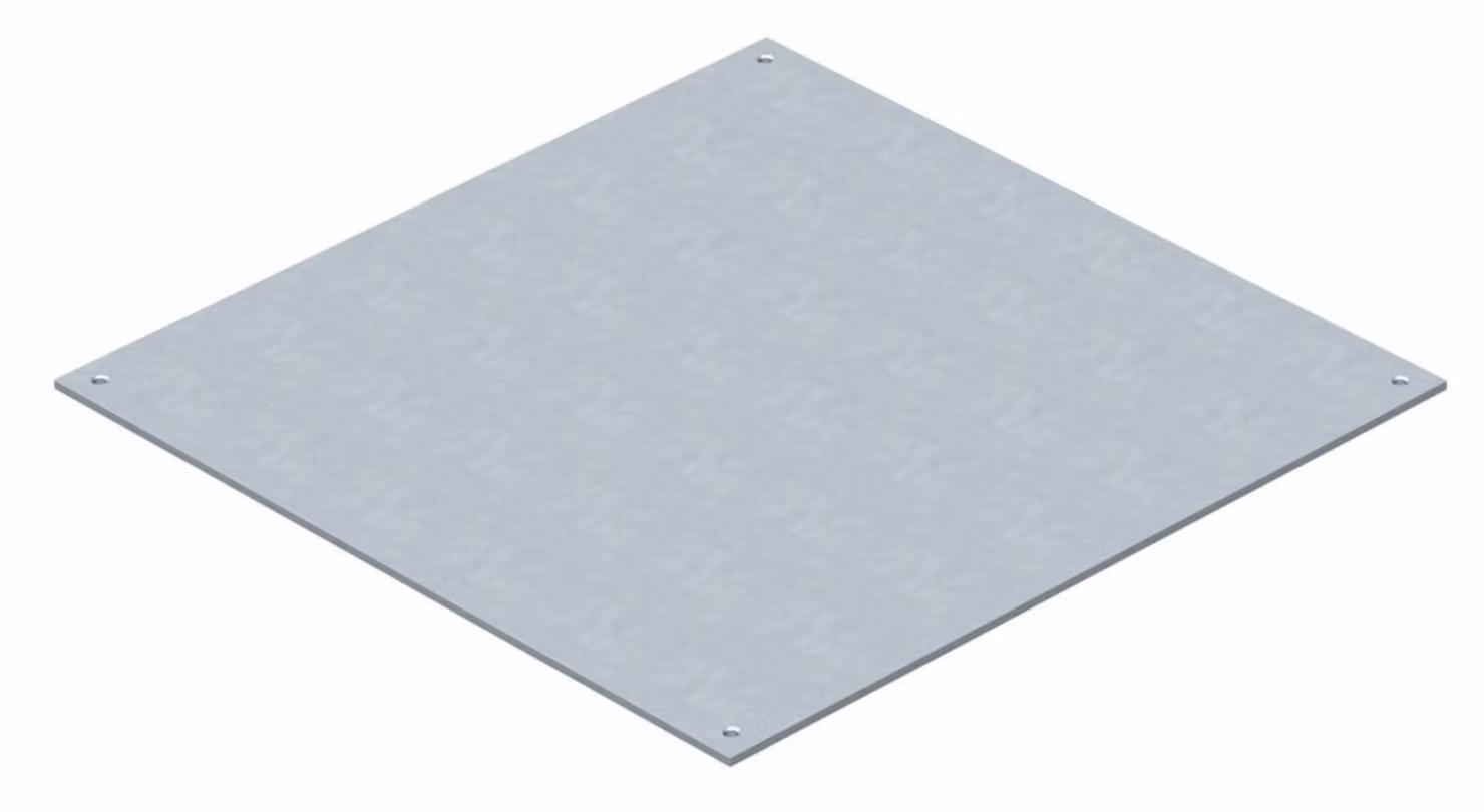 OBO Bettermann Vertr coperchio cieco per UZD350-2/3 DU 350-2