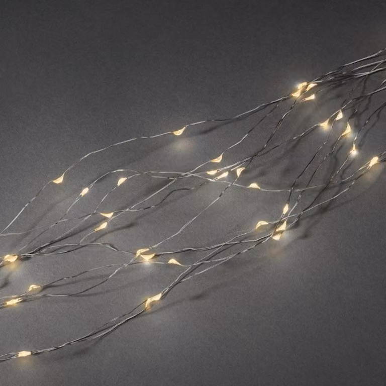 Illuminazione per albero di Natale 300 LED - bianco caldo - 30 m