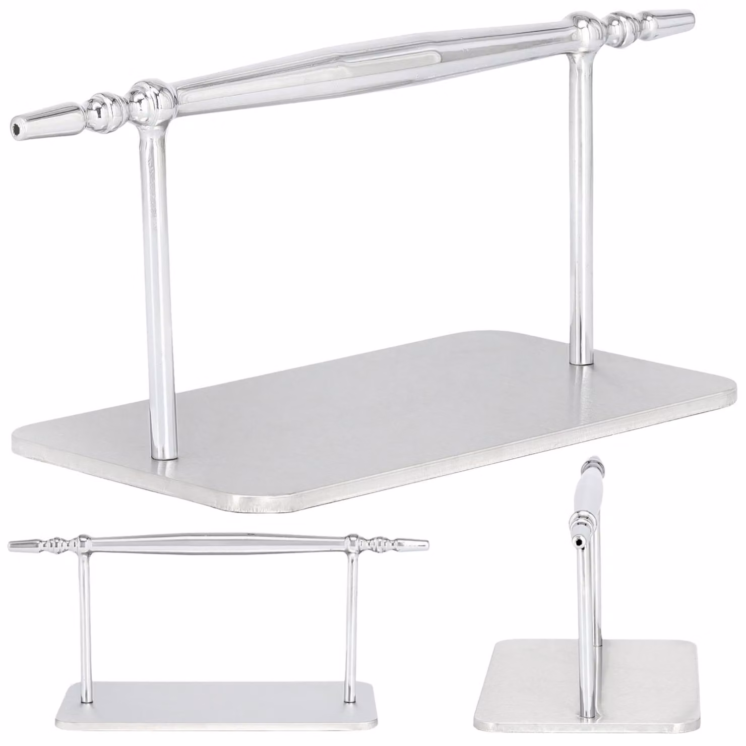 Poggiapiedi da parrucchiere Cromato antiscivolo N-20