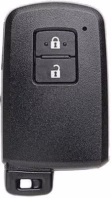 Telecomando Auto con Transponder TOY52P18 Silca per Toyota, Nero