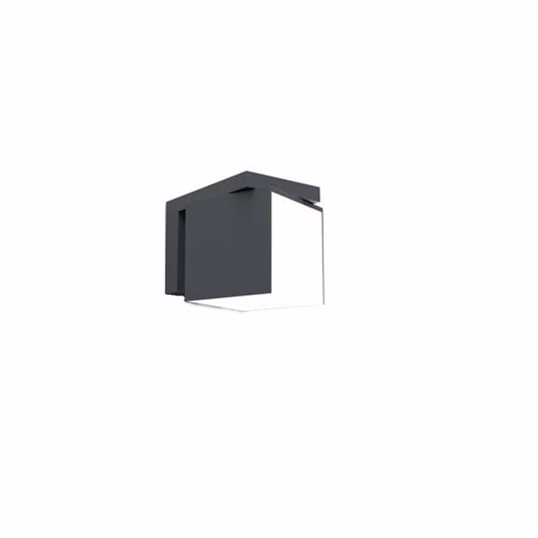 Lampada da parete per esterni CUBA antracite Lutec 5193814118