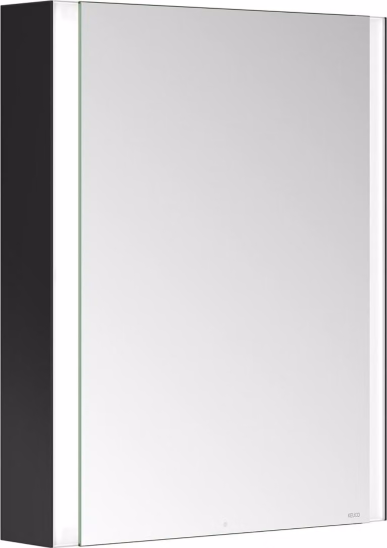 KEUCO SOMARIS Armoire de toilette murale 1 porte, charnières à gauche, 600mm, 14501371200, 14501371200