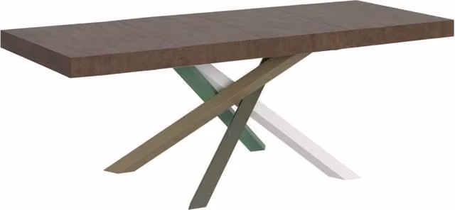 Tavolo Allungabile Moderno Ityhome Colore Marrone L/P/H: 180-284 x 90 x 77 cm – 1