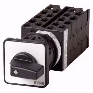 Interruttore a gradini Eaton, T0, 20 A, montaggio incasso, 9 moduli, contatti: 18, 30°, con scatto, senza posizione zero, 1-9, n. di riferimento 15294 016248