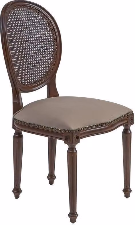 Design Stuhl Esszimmer Stil Klassisch Polstersitz Einrichtung Holz Stuhl