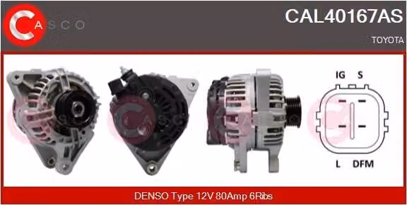 Alternatore 80A