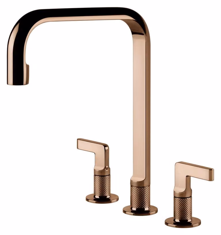 Gessi 58701, Azionamento a trazione, Ottone, Valvole a sfera, Doppie, 3/8", 120°
