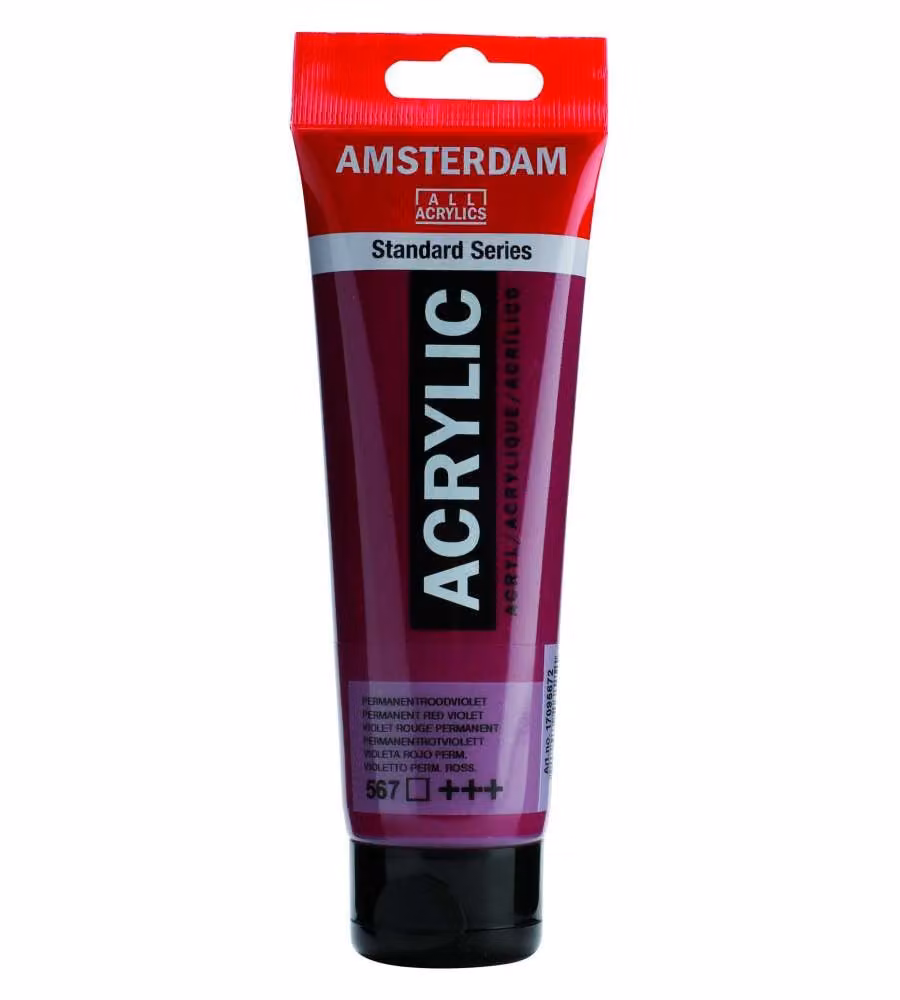 Amsterdam Acrylic 120 ml Viola Permanente Rosso
