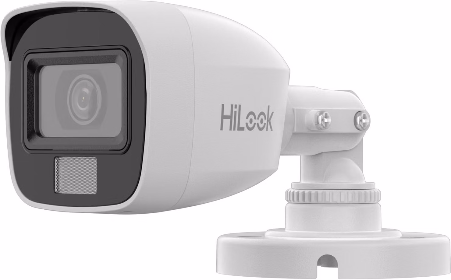 HiLook THC-B157-LMS, telecamera bullet a colori ColorVu, 5 MP, 4-in-1, obiettivo da 2,8 mm, con microfono
