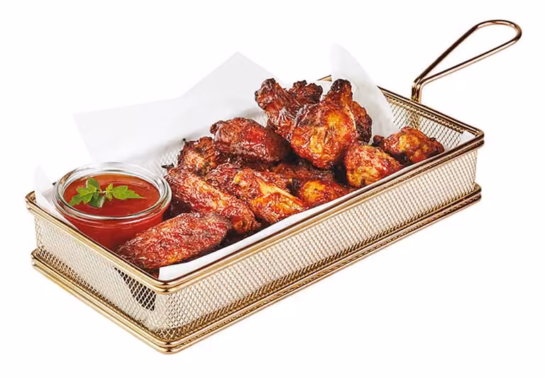 Porta Snack Cm 21,5x10,5 H 4,5 Inox Oro