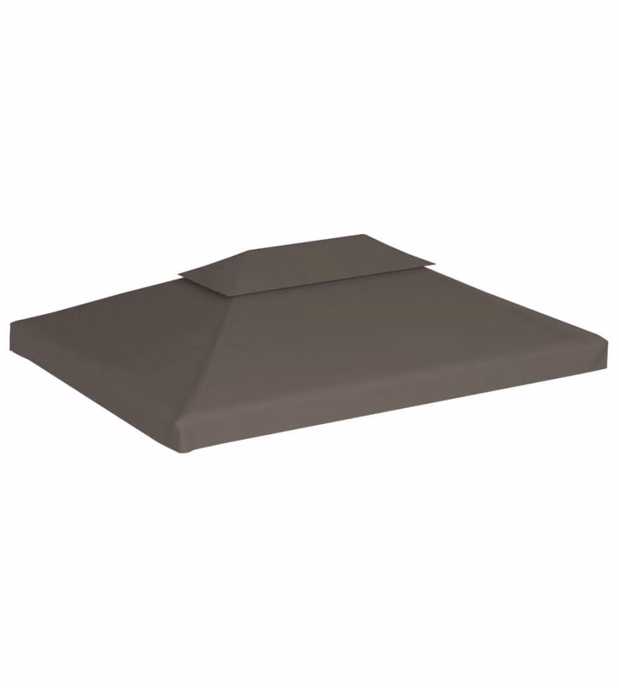 Copertura Superiore per Gazebo a 2 Strati 310g/mq 4x3m Talpa