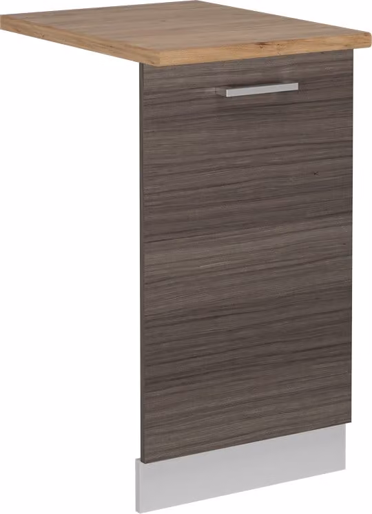 Pannello frontale della lavastoviglie Vicco R-Line Grigio nobile 45 cm , PL Rovere, Model 54998