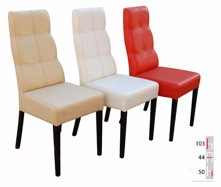 Massivholz Stuhl Esszimmerstuhl Designer Leder Stuhl Stühle Esszimmerstühle K63