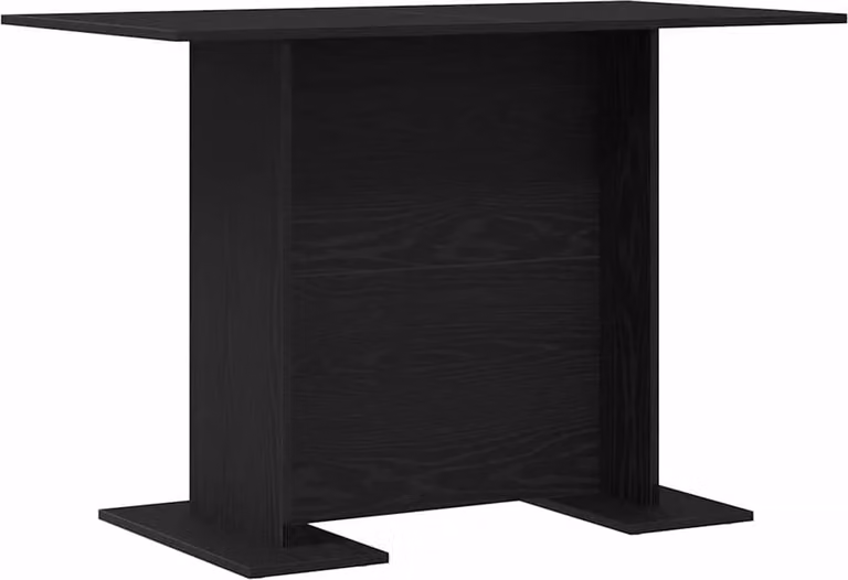 Tavolo da pranzo Rovere nero 110 x 60 x 75 cm Legno multistrato