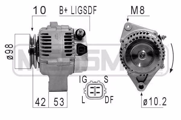 Alternatore 120A