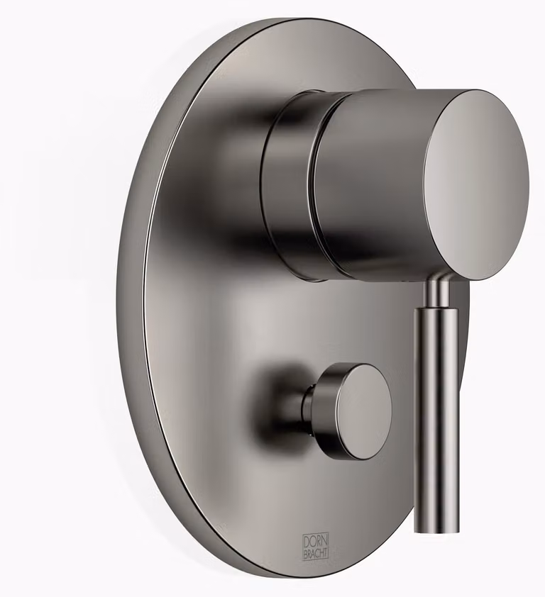 Dornbracht mitigeur monocommandé encastré avec inverseur, plaques de recouvrement 150mm, 36120660-99, 36120660-99