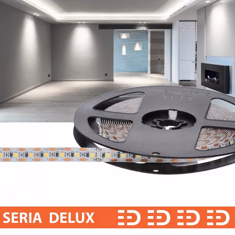 Striscia LED Prescot Delux, luce bianca fredda, 5 metri, 12V