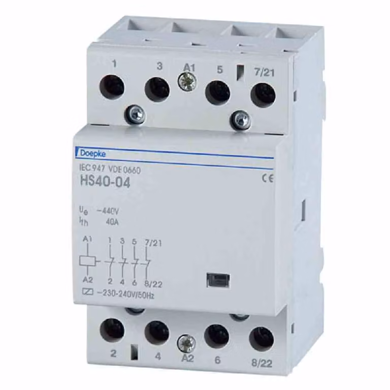Contattore Doepke 4 contatti NA HS 3-230AC/63-40