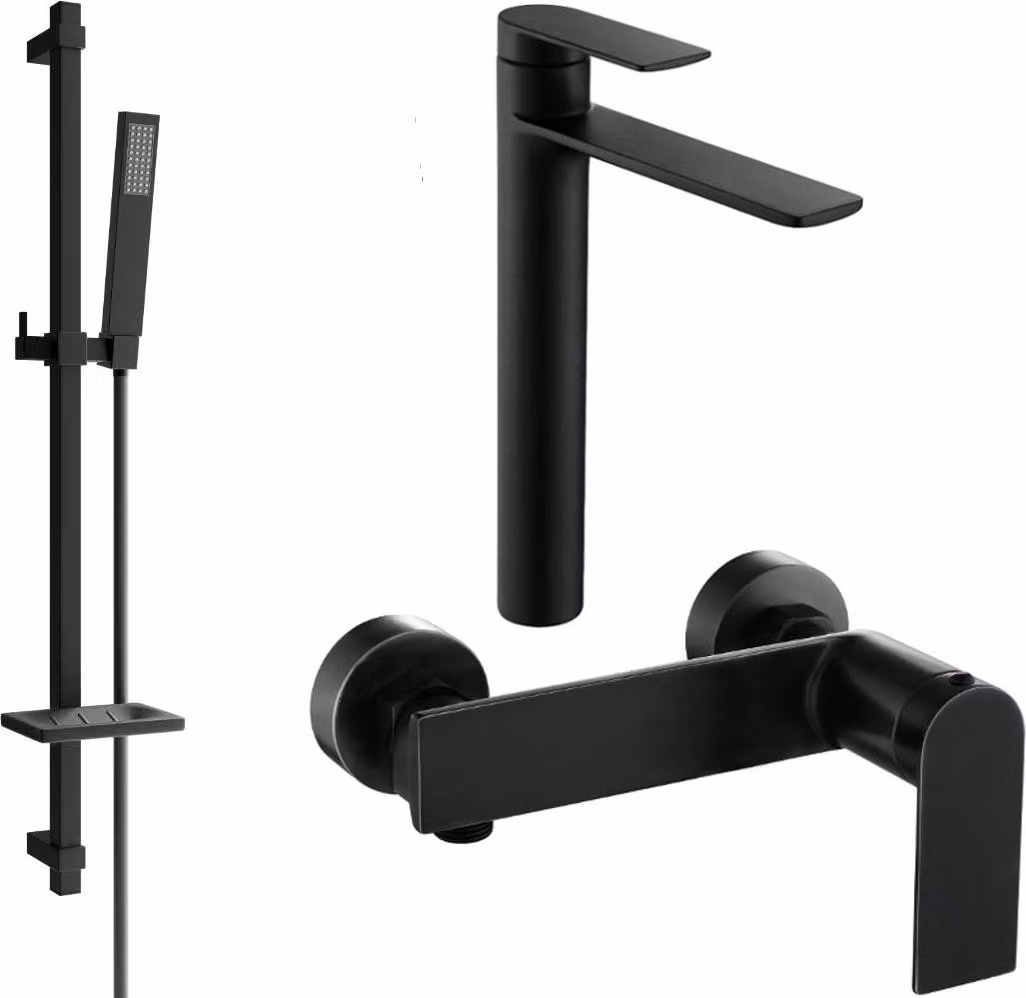 Mexen Zero DQ02 set doccia, nero - 71114DQ02-70