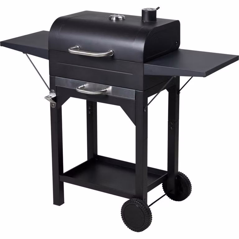 Barbecue a carbonella su ruote 48 x 32 cm