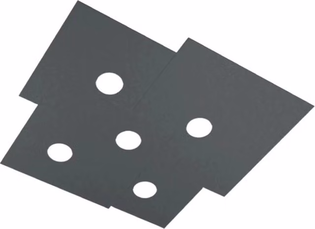 Toplight Plafoniera da soffitto quadrata 5 luci Plate con attacco GX53, struttura colore antracite, design moderno 73x67x3cm