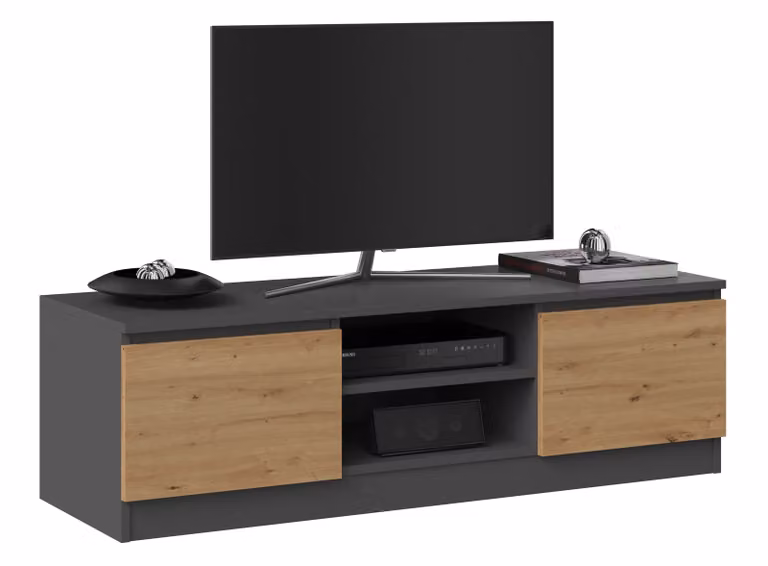 Tavolino per TV SABA 1 - rovere artisan / antracite