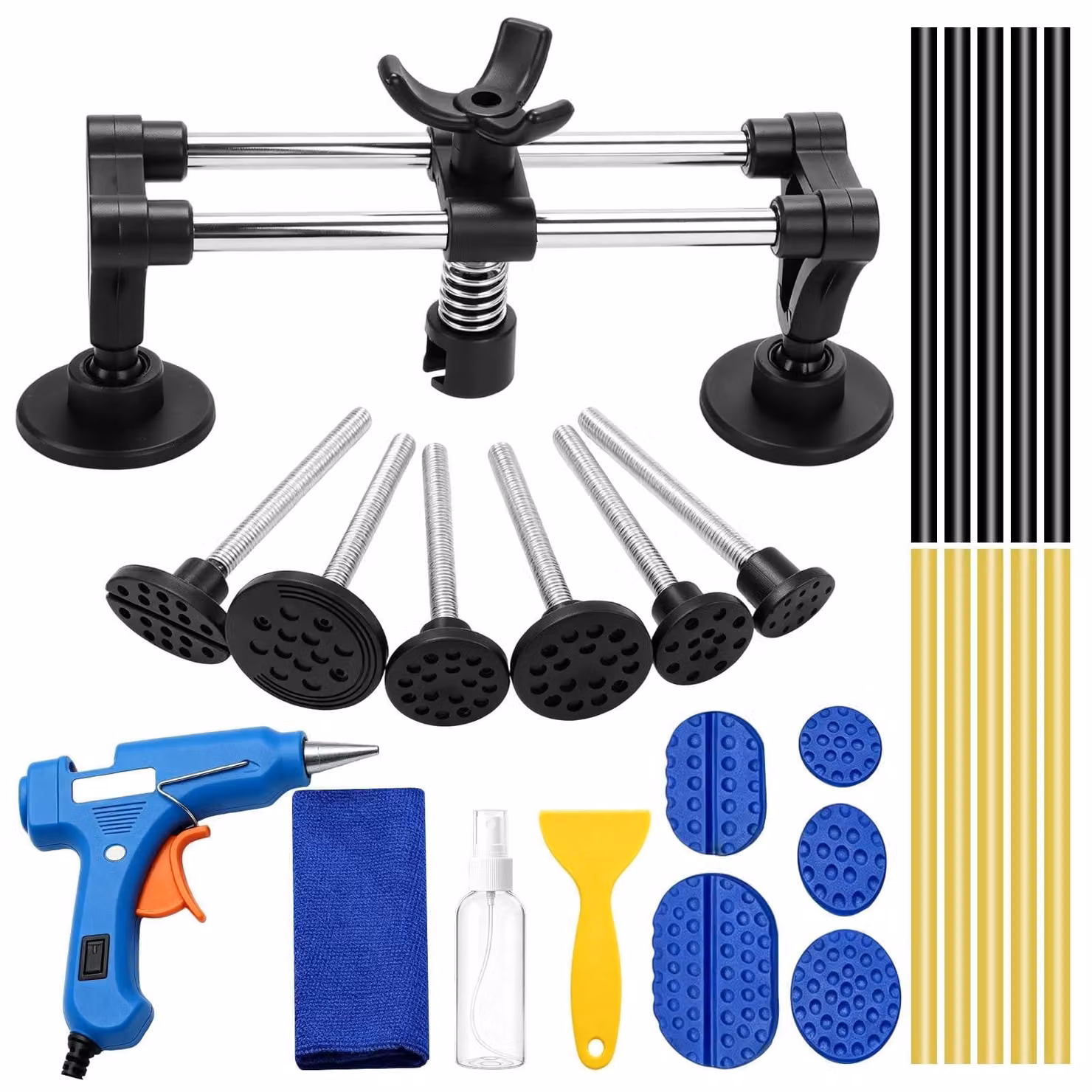 Solidchoice - Kit di riparazione ammaccature per auto, ideale per la manutenzione fai-da-te