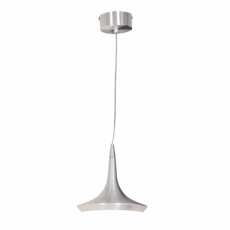 Lampada a sospensione Näve LED; colore: alluminio/bianco caldo, 7042360