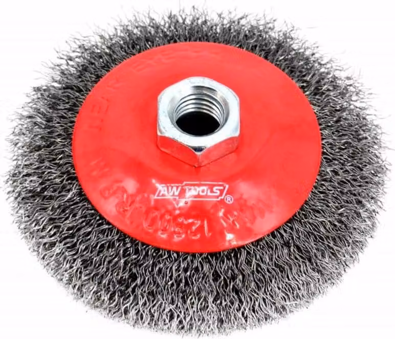 Awtools spazzola conica 100mm m14