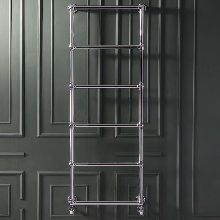 Scaldasalviette Tradizionale Minimalista - Cromato - 1550mm x 600mm - Condesa