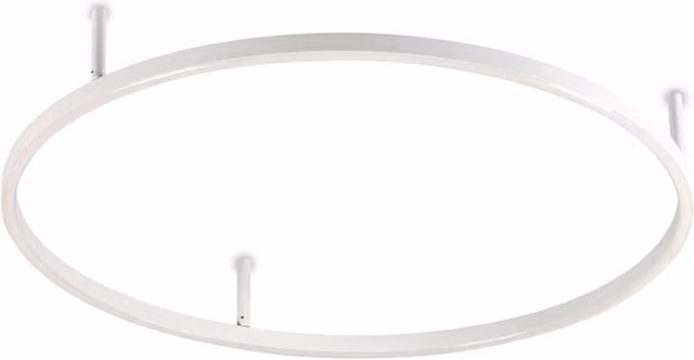 Plafoniera Moderna Oracle Alluminio-Materie Plastiche Bianco Led 38W 3000K