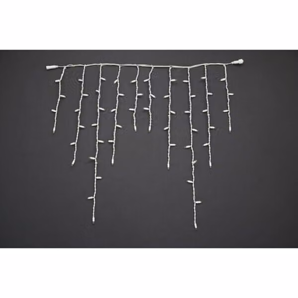 Barriera luminosa a LED "Ice Lite 174" QuickFix 10,5W 3m x 0,9m 830 (bianco caldo) cavo bianco