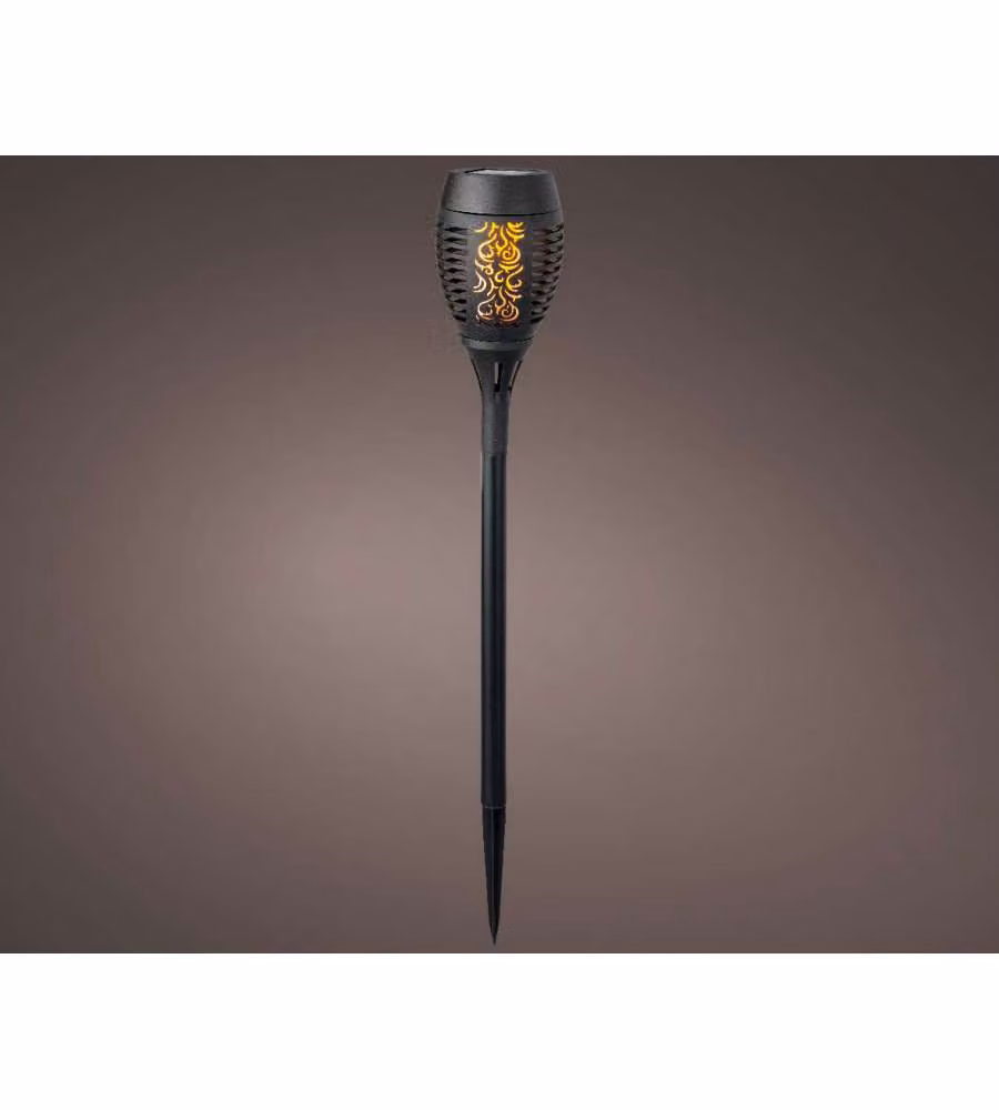 Paletto solare nero singolo Flame